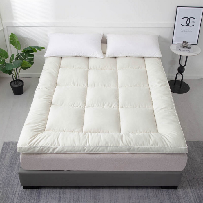 91家纺网 家纺一手货源 找家纺 （总）宇淳国际 2026新款纯色厚床褥子