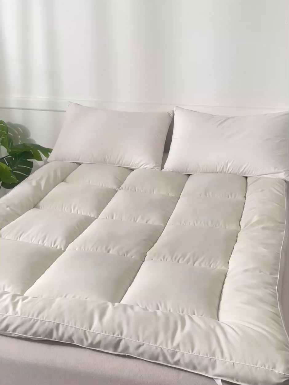 91家纺网 家纺一手货源 找家纺 （总）宇淳国际 2026新款纯色厚床褥子