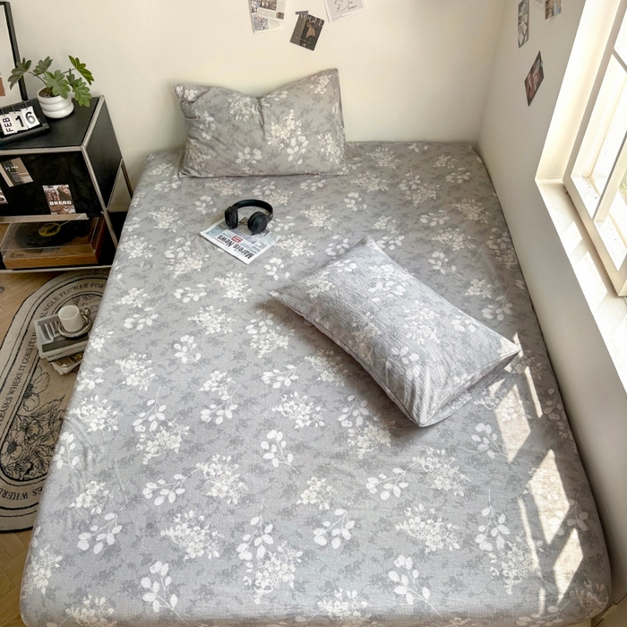 91家纺网 家纺一手货源 找家纺 （总）爱彼家纺 2026新款复古原麻单床笠 床笠单件