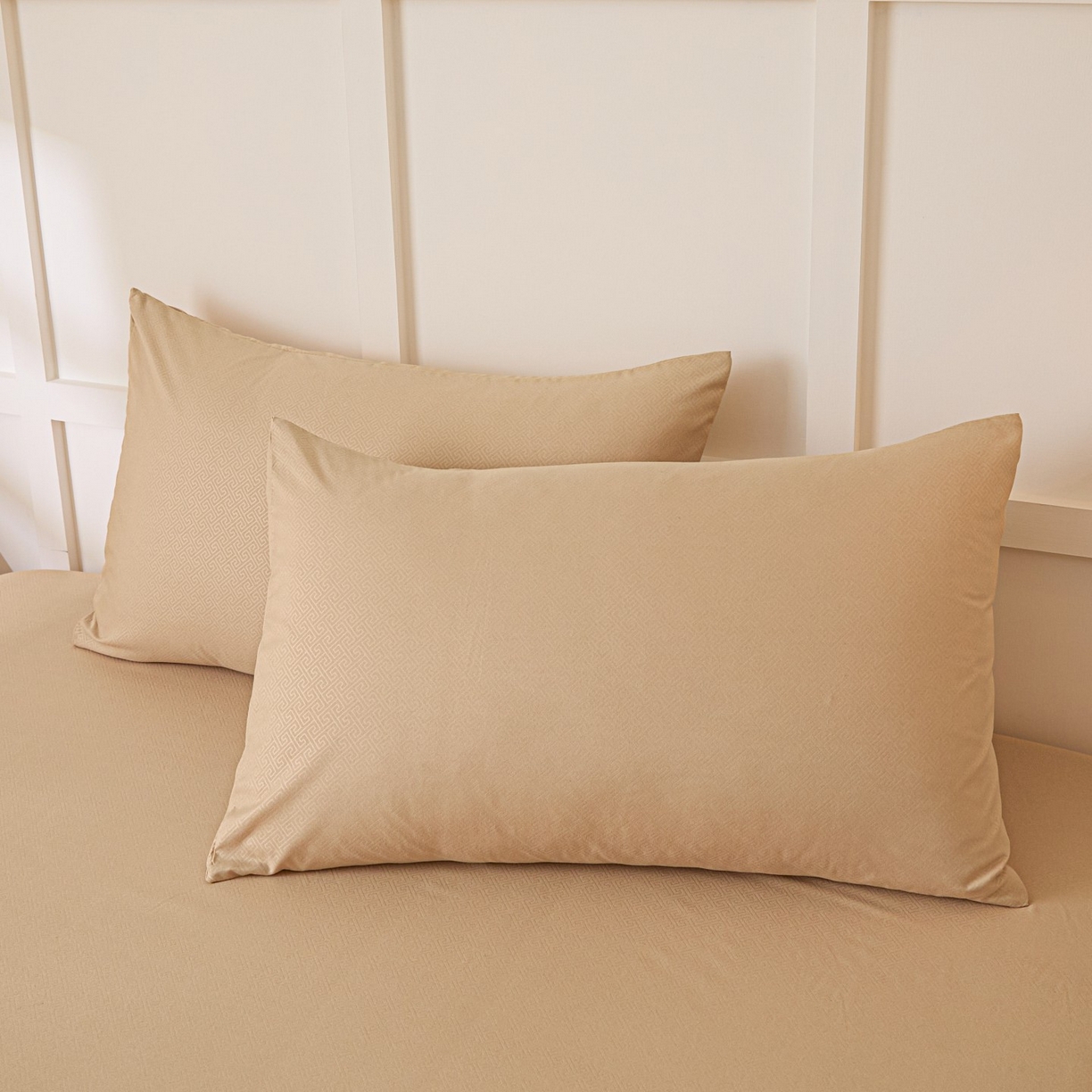 91家纺网 家纺一手货源 找家纺 衿成家纺 2026新款磨毛压光工艺单品床笠-YG系列 YG-卡其