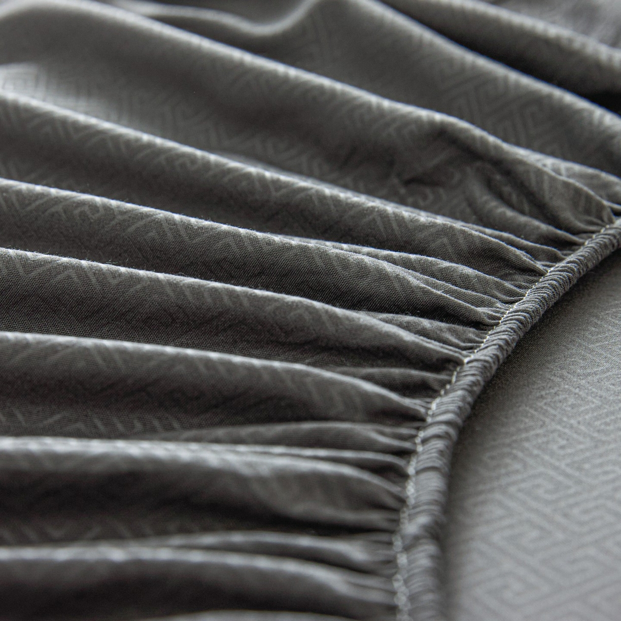 91家纺网 家纺一手货源 找家纺 衿成家纺 2026新款磨毛压光工艺单品床笠-YG系列 YG-深灰