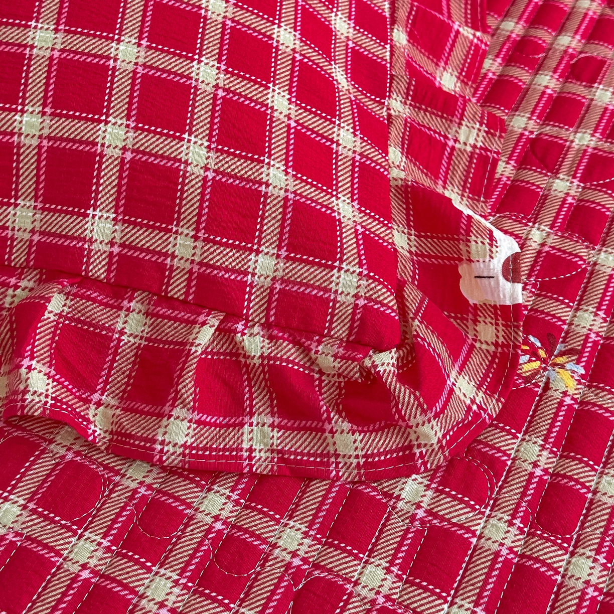 91家纺网 家纺一手货源 找家纺 （总）梓之赫 2026春夏新款A类云感木棉双层纱夹棉床盖四件套