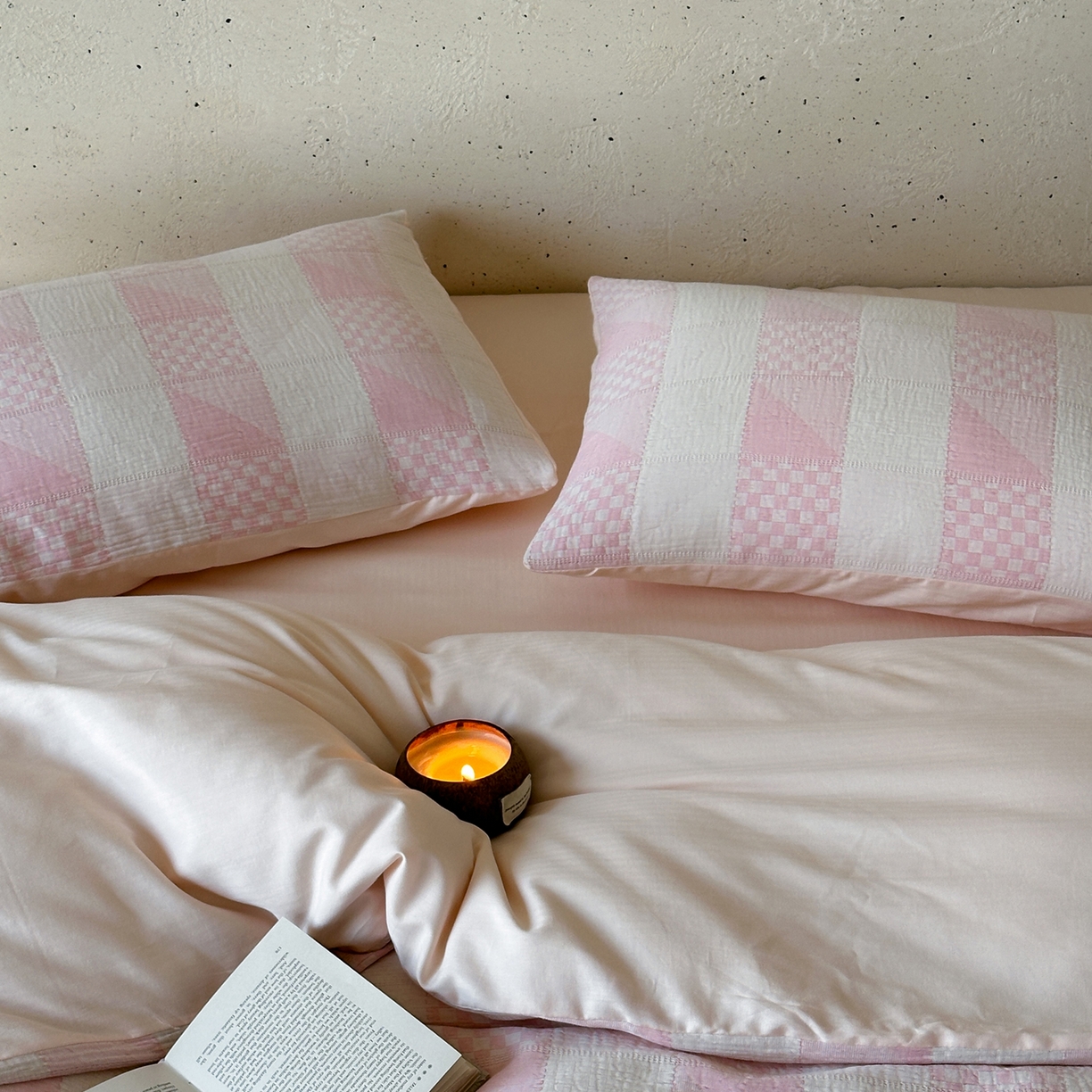 91家纺网 家纺一手货源 找家纺 （总）例外 2026新款全棉纯棉双层纱布大提花四件套舒芙蕾