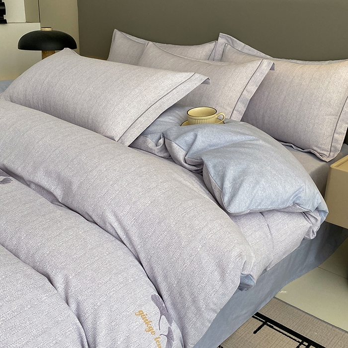 91家纺网 家纺一手货源 找家纺 （总）幸嘉轩 2026新款全棉纯棉加厚百分百磨毛四件套