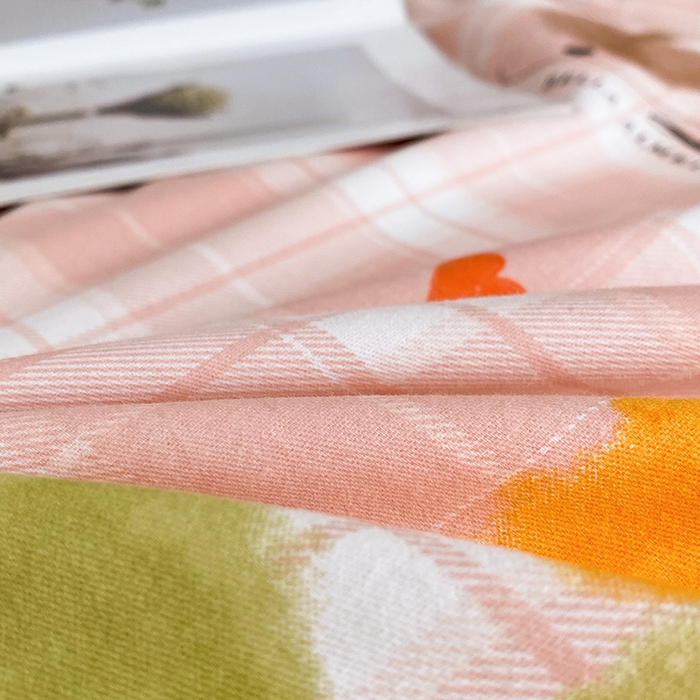 91家纺网 家纺一手货源 找家纺 幸嘉轩 2026新款全棉纯棉加厚百分百磨毛四件套仲夏美梦-粉