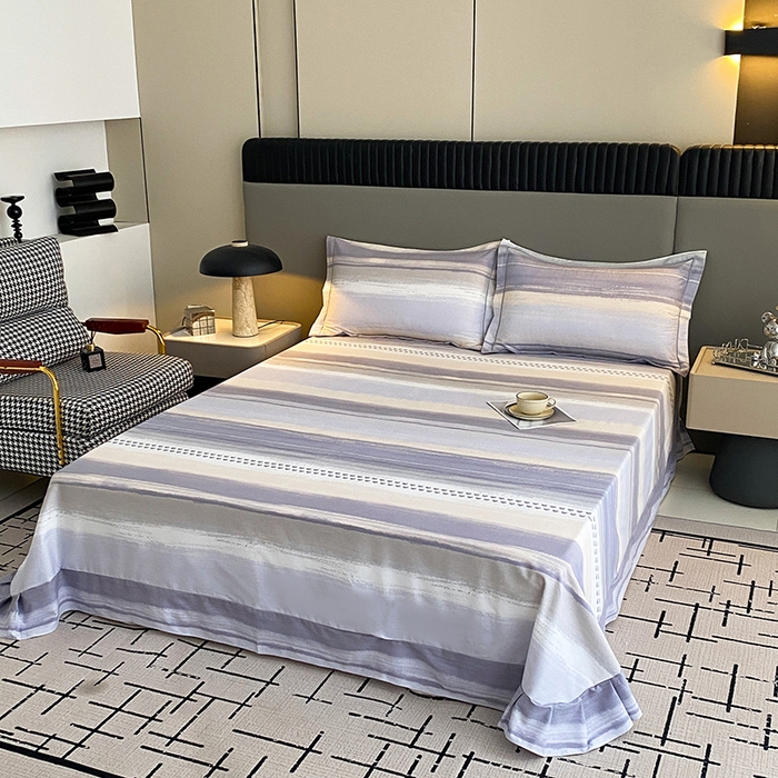 91家纺网 家纺一手货源 找家纺 幸嘉轩 2026新款全棉纯棉加厚百分百磨毛四件套莫尼