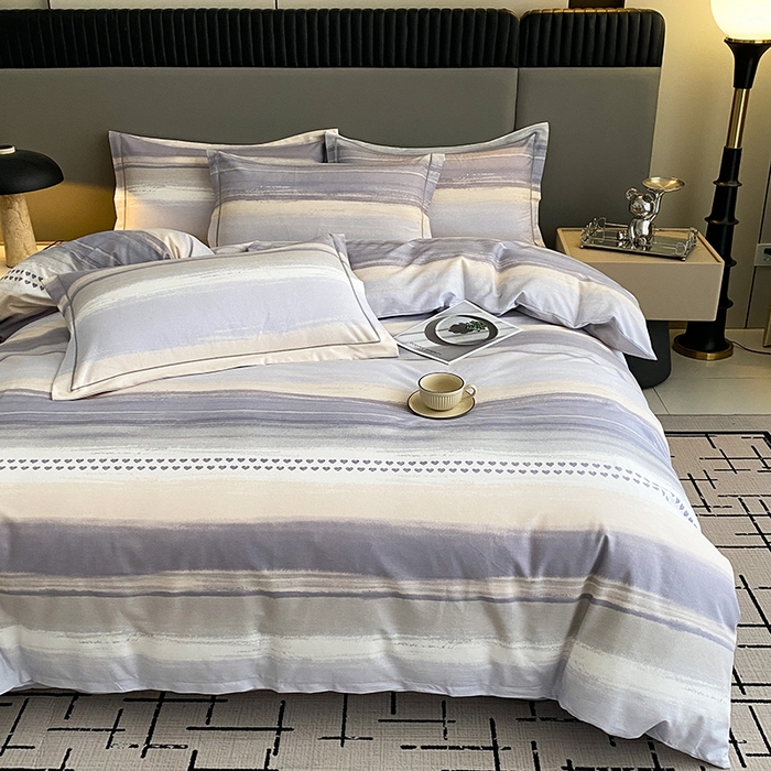 91家纺网 家纺一手货源 找家纺 幸嘉轩 2026新款全棉纯棉加厚百分百磨毛四件套莫尼