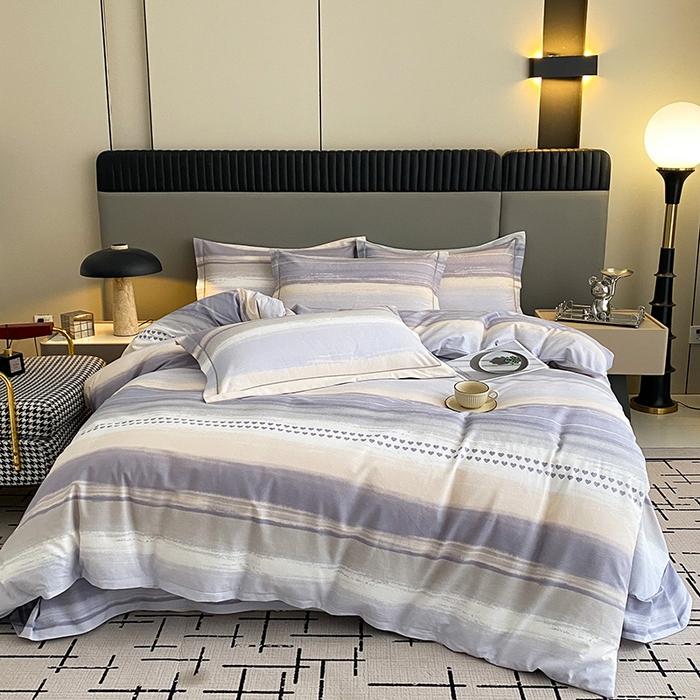 91家纺网 家纺一手货源 找家纺 幸嘉轩 2026新款全棉纯棉加厚百分百磨毛四件套莫尼