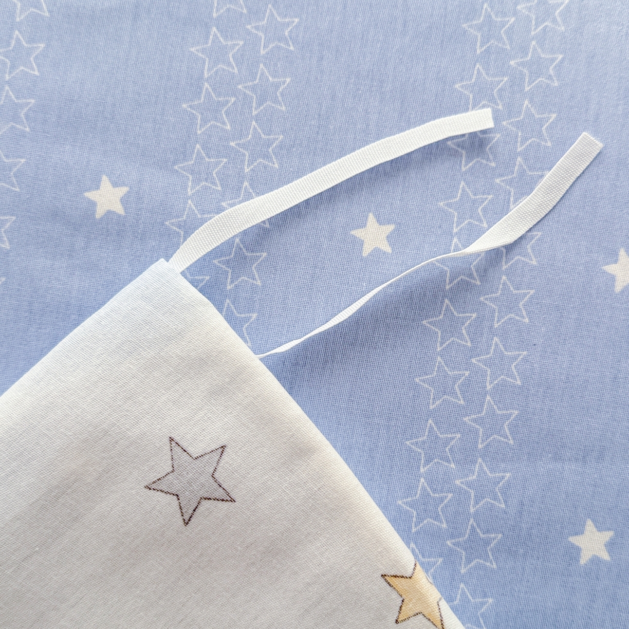 91家纺网 家纺一手货源 找家纺 简宜家居（朝初家纺） 2026新款全棉12868卡通印花四件套大耳朵兔兔系列 星夜星浪