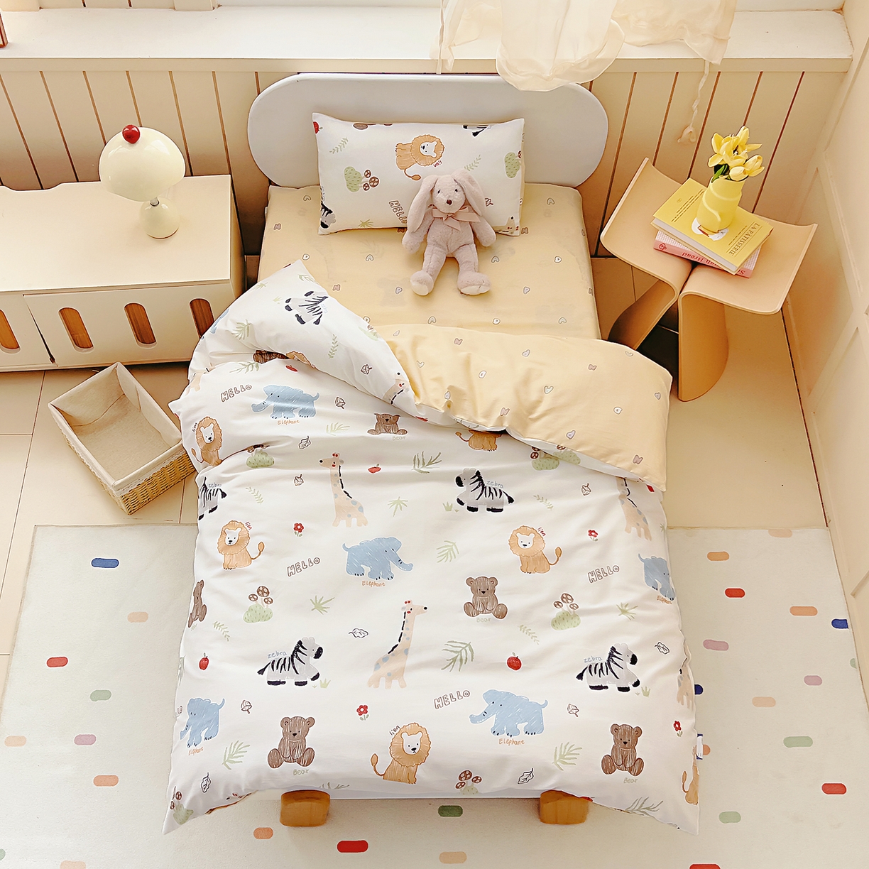 91家纺网 家纺一手货源 找家纺 （总）A类全棉皱皱纱绣花款儿童大豆夏被宝宝空调被幼儿园午睡被子夏凉被