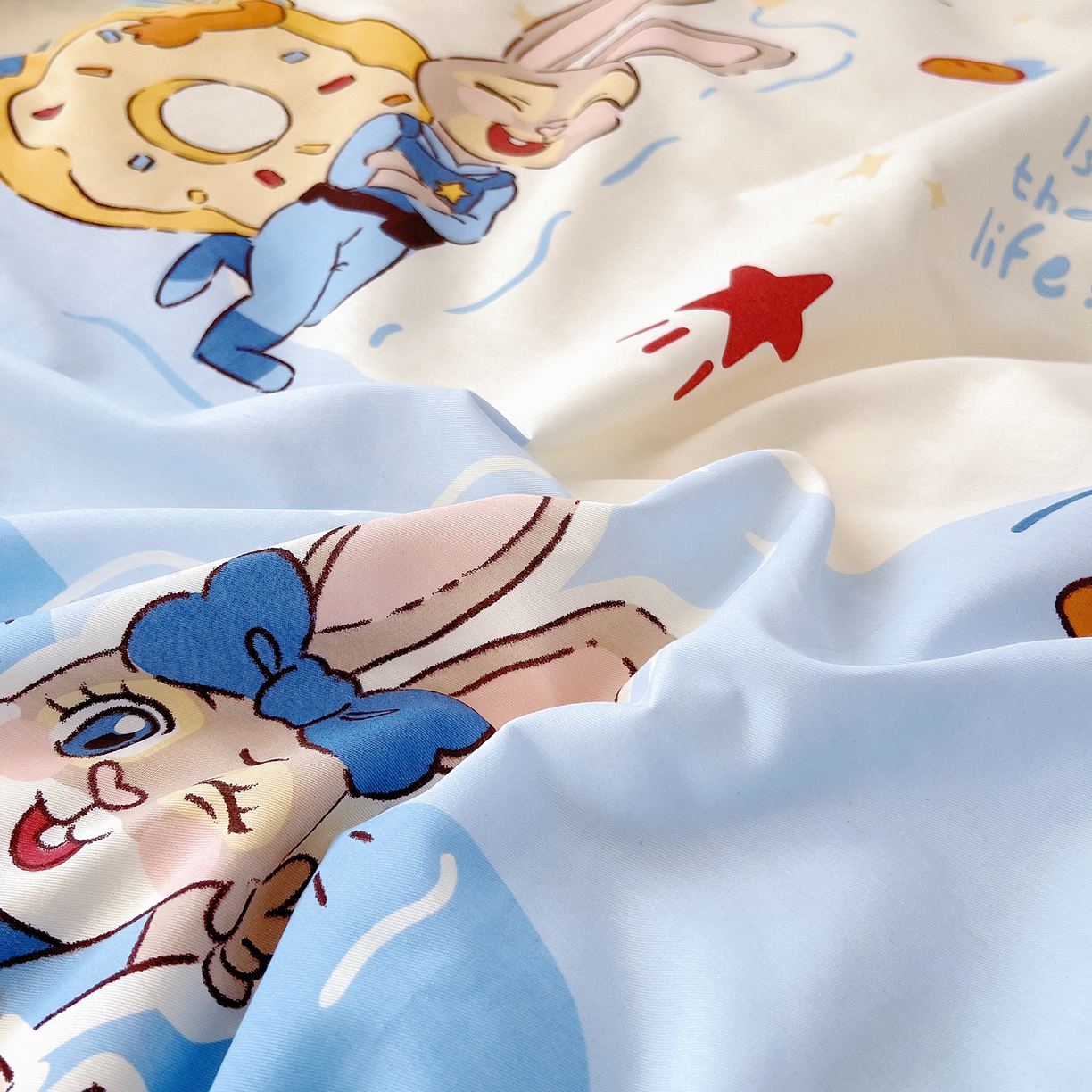 91家纺网 家纺一手货源 找家纺 御棉坊 2026新款AB版全棉纯棉印花幼儿园三件套儿童午睡被宝宝入园含芯多件套 最佳搭档