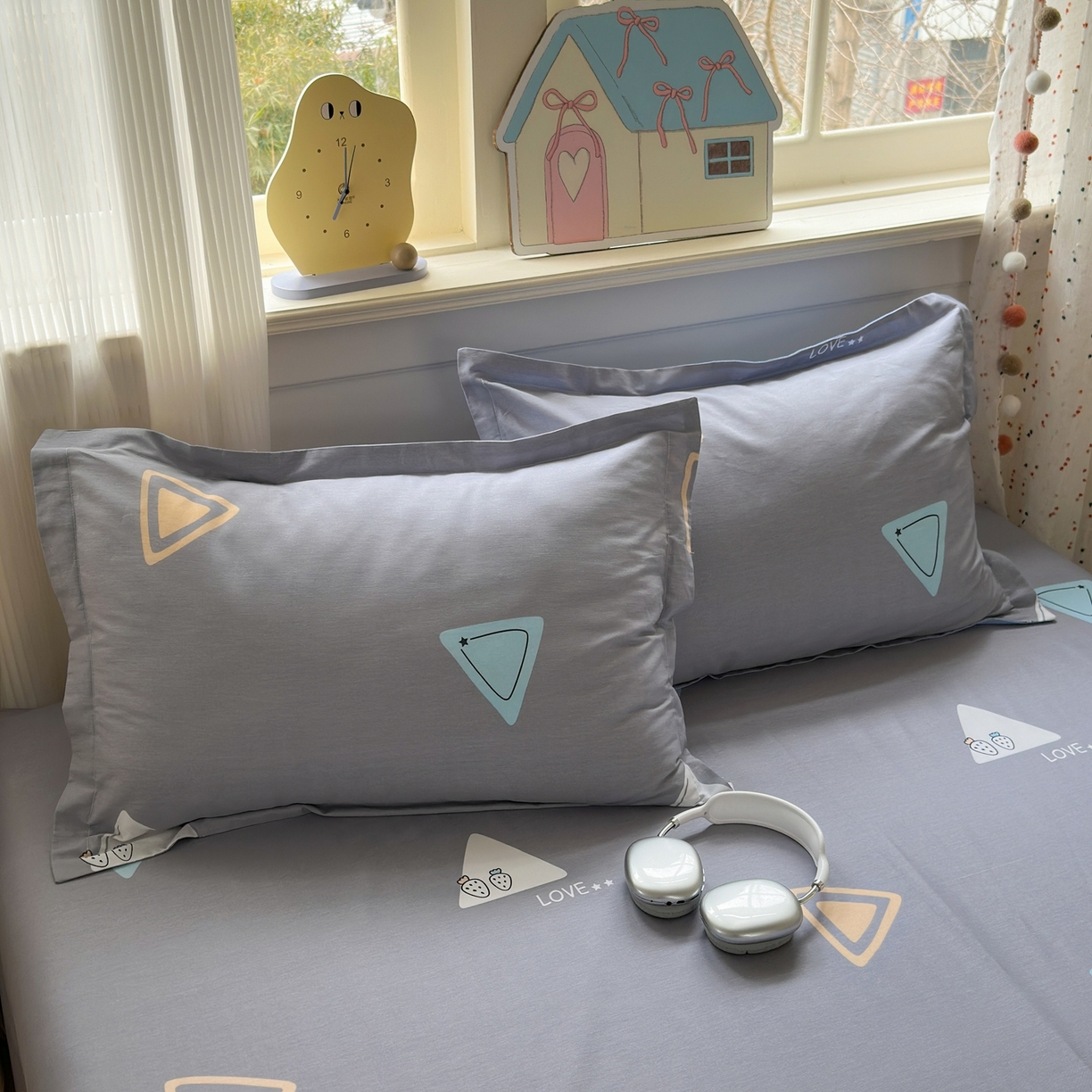 典雅家纺 2026新款12868全棉纯棉印花单枕套枕套单件单品枕套 吉米