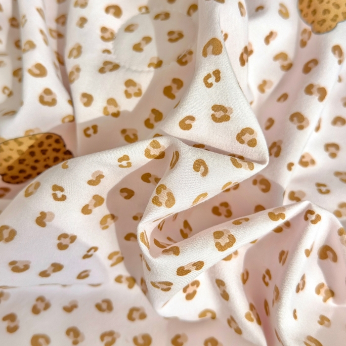 91家纺网 家纺一手货源 找家纺 金蕊阁 2025新款A类水洗双层纱夏被大豆夏被夏凉被空调被豹纹熊