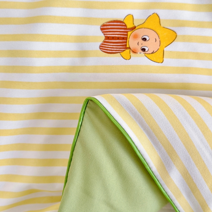 91家纺网 家纺一手货源 找家纺 金蕊阁 2025新款A类水洗双层纱夏被大豆夏被夏凉被空调被可爱宝贝