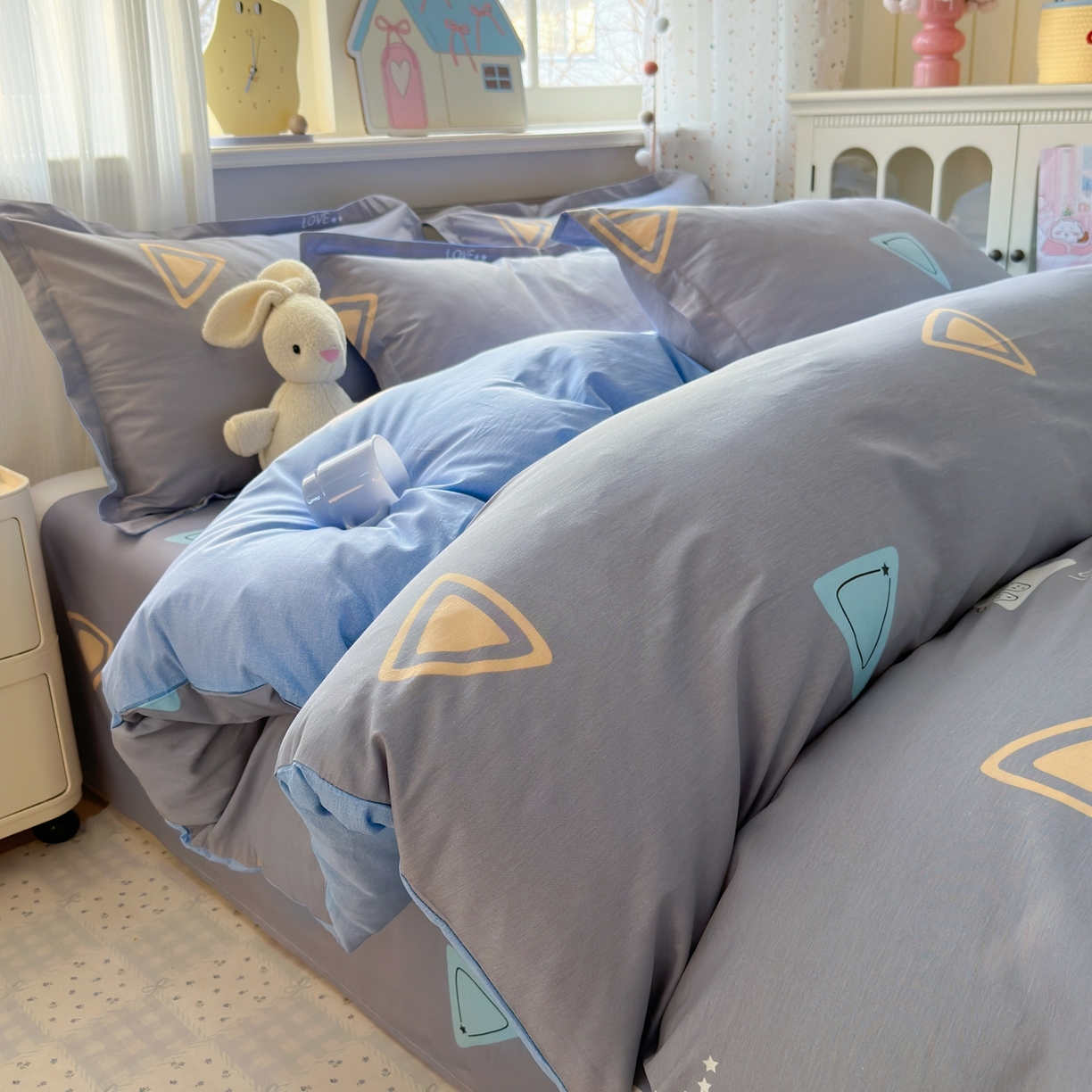 91家纺网 家纺一手货源 找家纺 （总）典雅家纺 2026新款12868全棉纯棉印花四件套