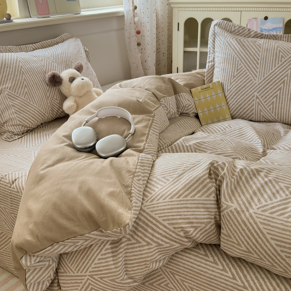 91家纺网 家纺一手货源 找家纺 典雅家纺 2026新款12868全棉纯棉印花四件套 卢卡斯