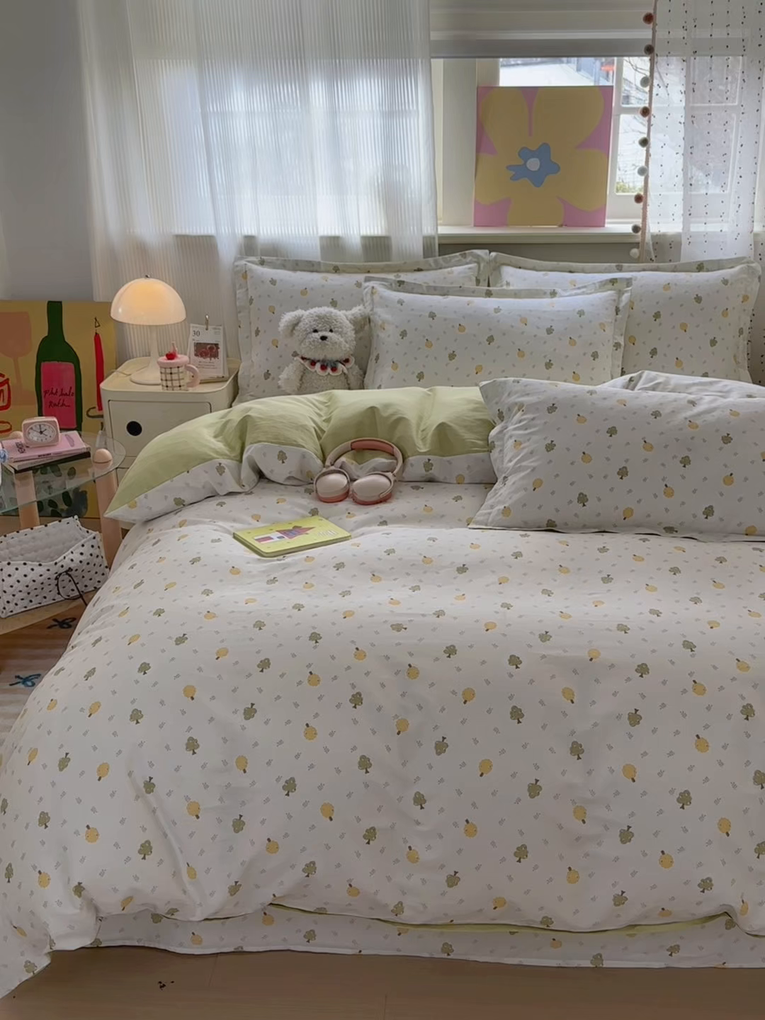 91家纺网 家纺一手货源 找家纺 典雅家纺 2026新款12868全棉纯棉印花四件套 树拾光