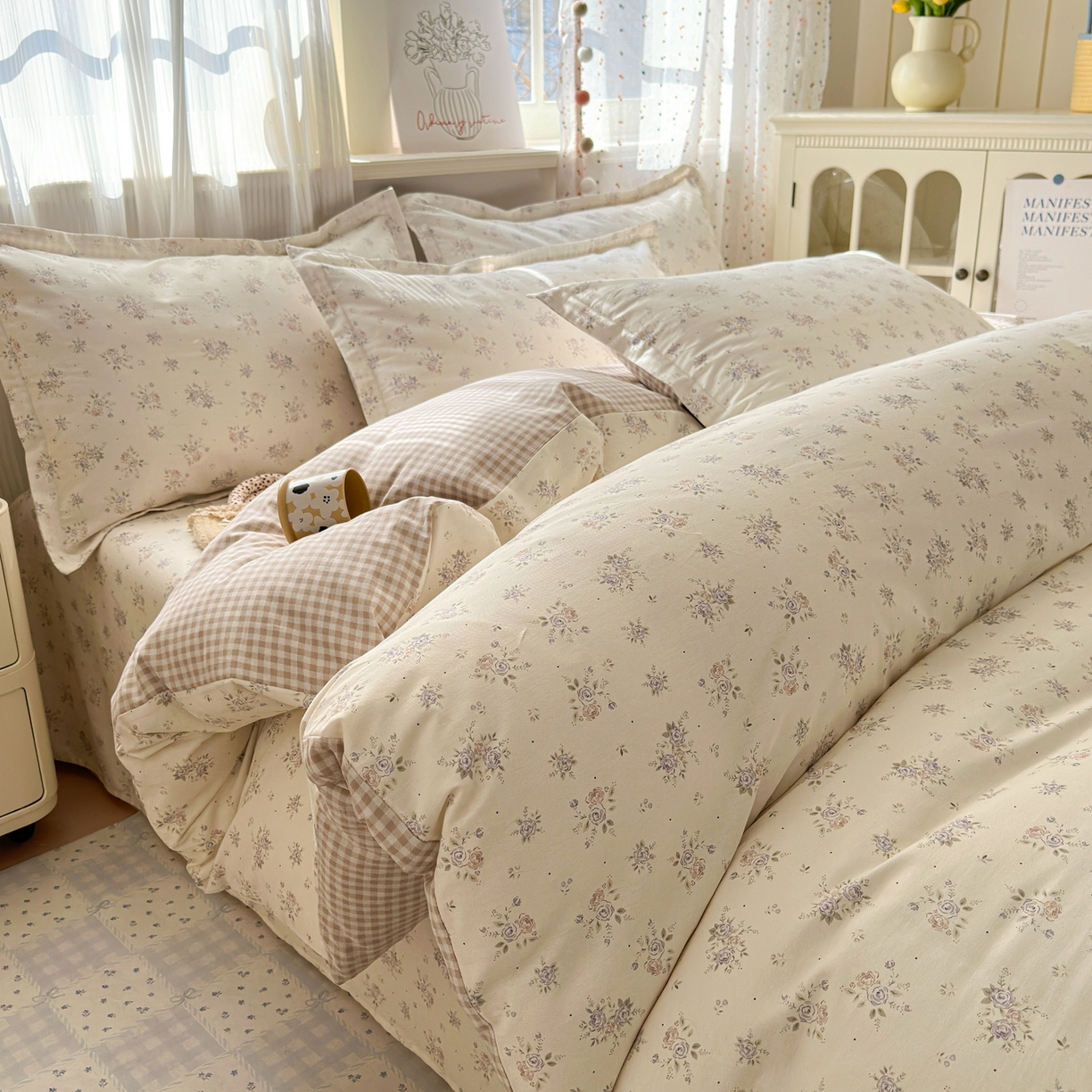 典雅家纺 2026新款12868全棉纯棉印花四件套 子苏