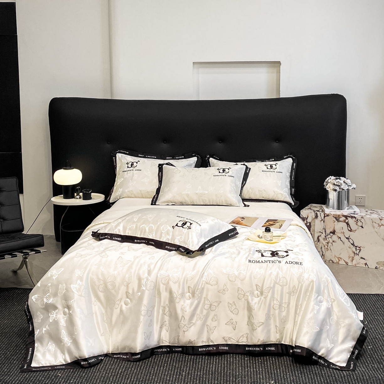 91家纺网 家纺一手货源 找家纺 （总）宇航家纺 2026新款厚织提花绣花水洗真丝夏被四件套单夏被