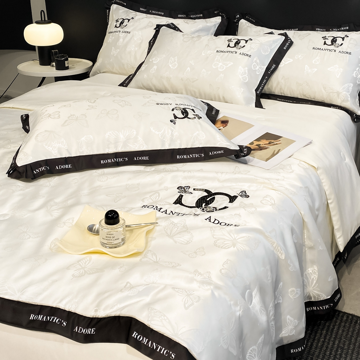 91家纺网 家纺一手货源 找家纺 （总）宇航家纺 2026新款厚织提花绣花水洗真丝夏被四件套单夏被