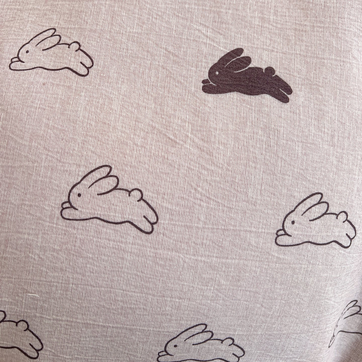 91家纺网 家纺一手货源 找家纺 弗苓家纺 2026春季新款高克重加厚色织提花四件套 米菲兔