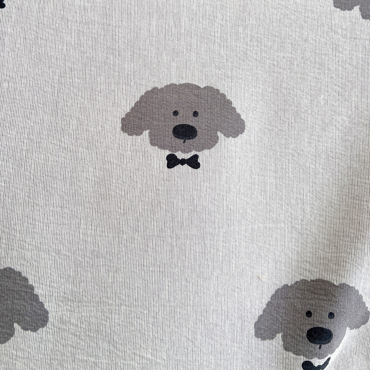 91家纺网 家纺一手货源 找家纺 弗苓家纺 2026春季新款高克重加厚色织提花四件套 云朵狗