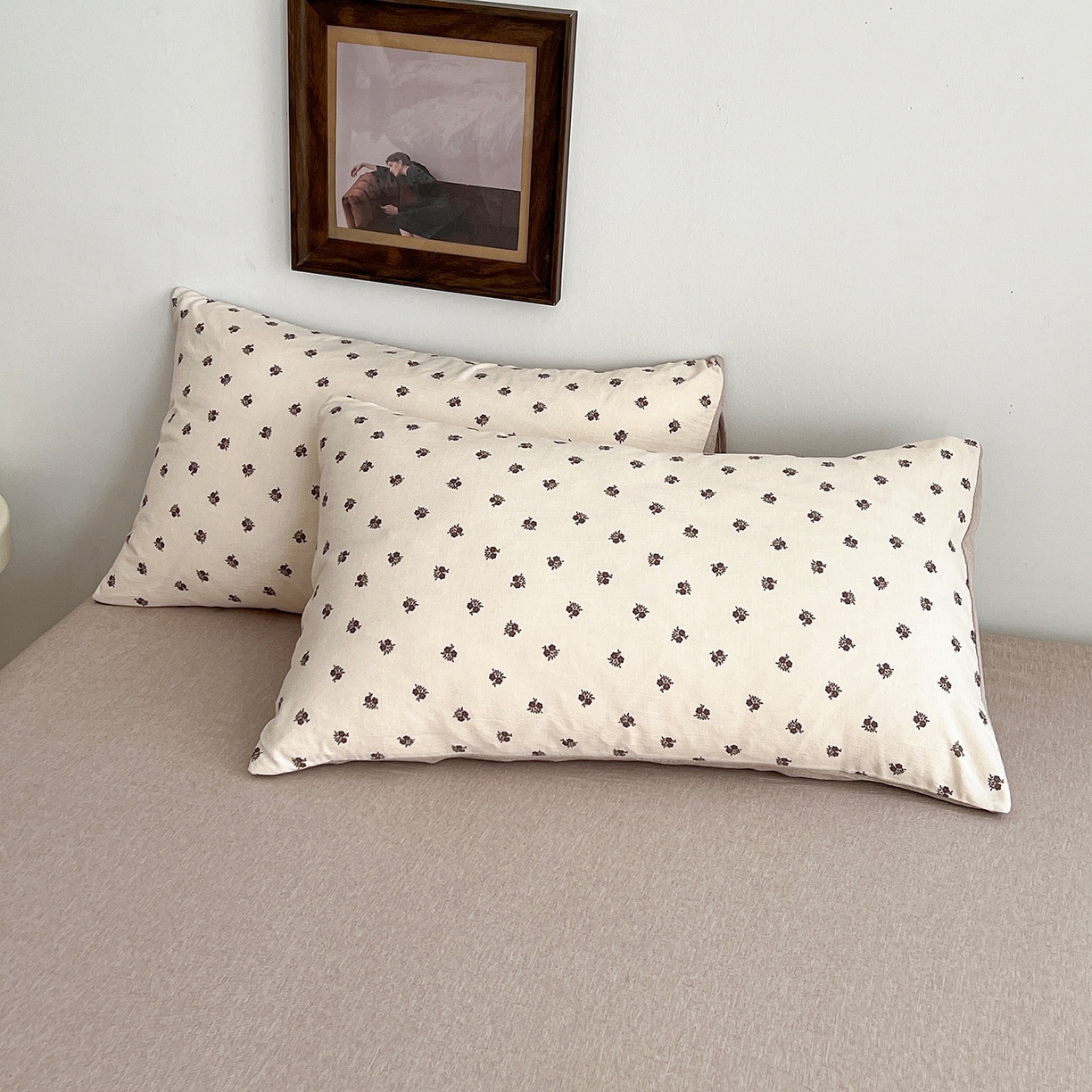 91家纺网 家纺一手货源 找家纺 弗苓家纺 2026春季新款高克重加厚色织提花四件套 知野