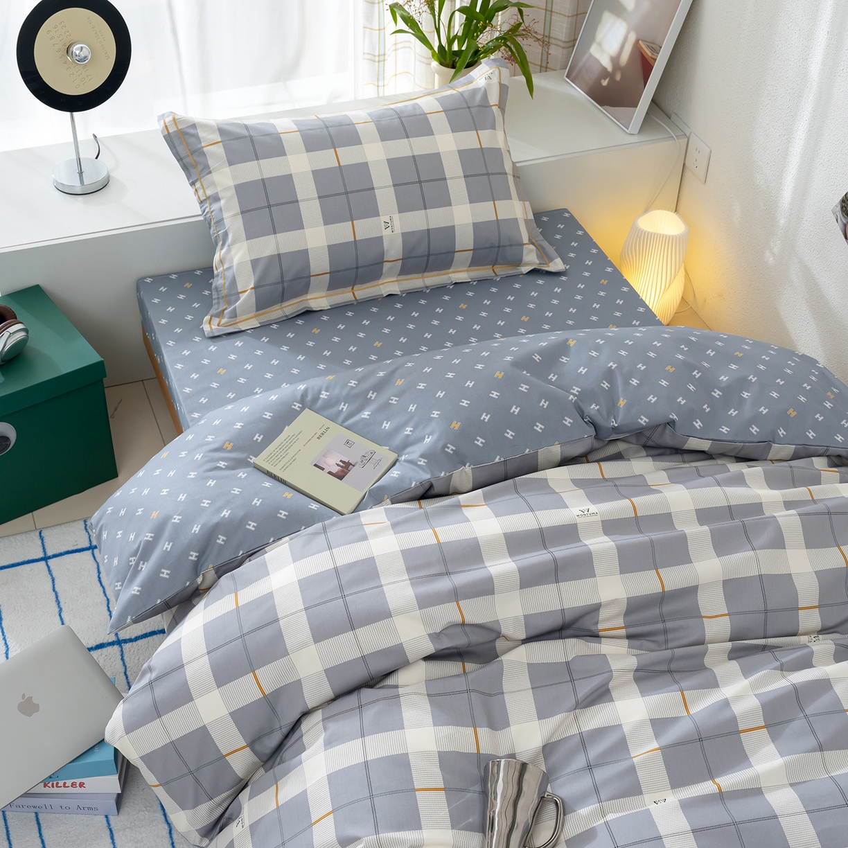 91家纺网 家纺一手货源 找家纺 （总）良佐生活 2026新款A类铂金精梳全棉学生三件套