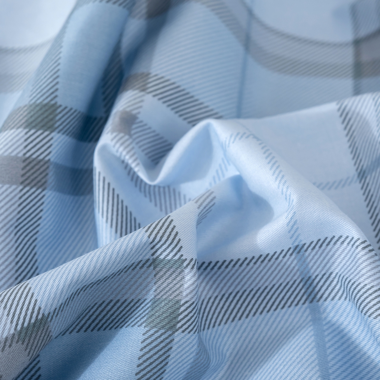 91家纺网 家纺一手货源 找家纺 良佐生活 2026新款A类铂金精梳全棉学生三件套 贝里斯