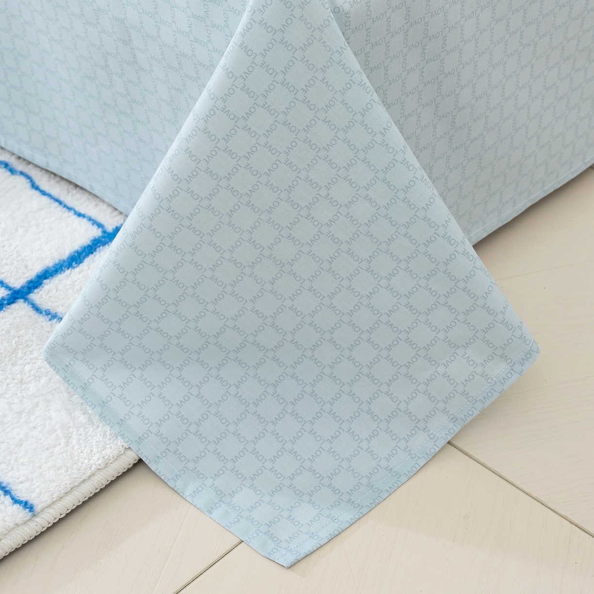 91家纺网 家纺一手货源 找家纺 良佐生活 2026新款A类铂金精梳全棉学生三件套 莉亚