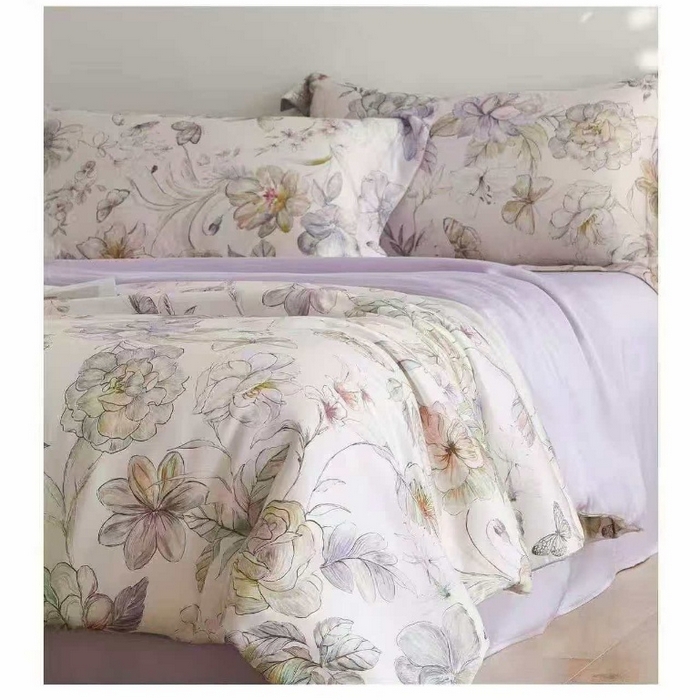 91家纺网 家纺一手货源 找家纺 （总）华誉 2026年新款水洗天丝夏被四件套