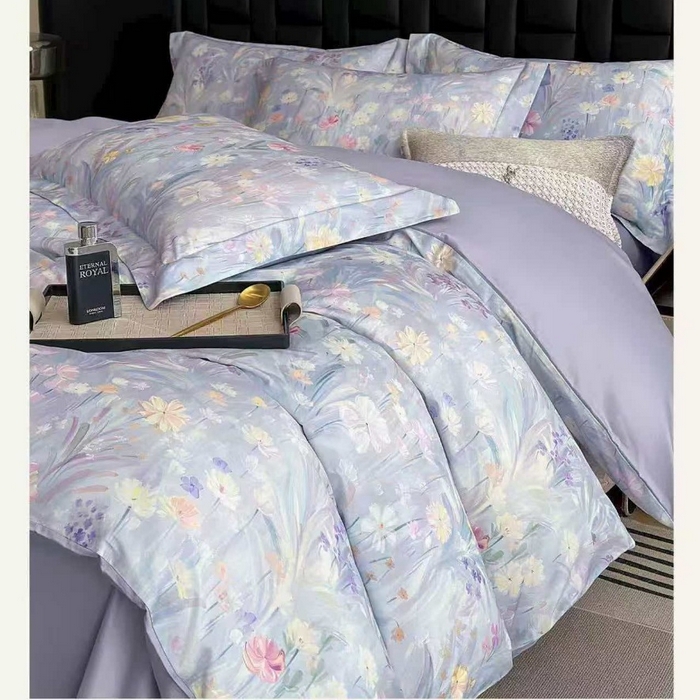 91家纺网 家纺一手货源 找家纺 （总）华誉 2026年新款水洗天丝夏被四件套