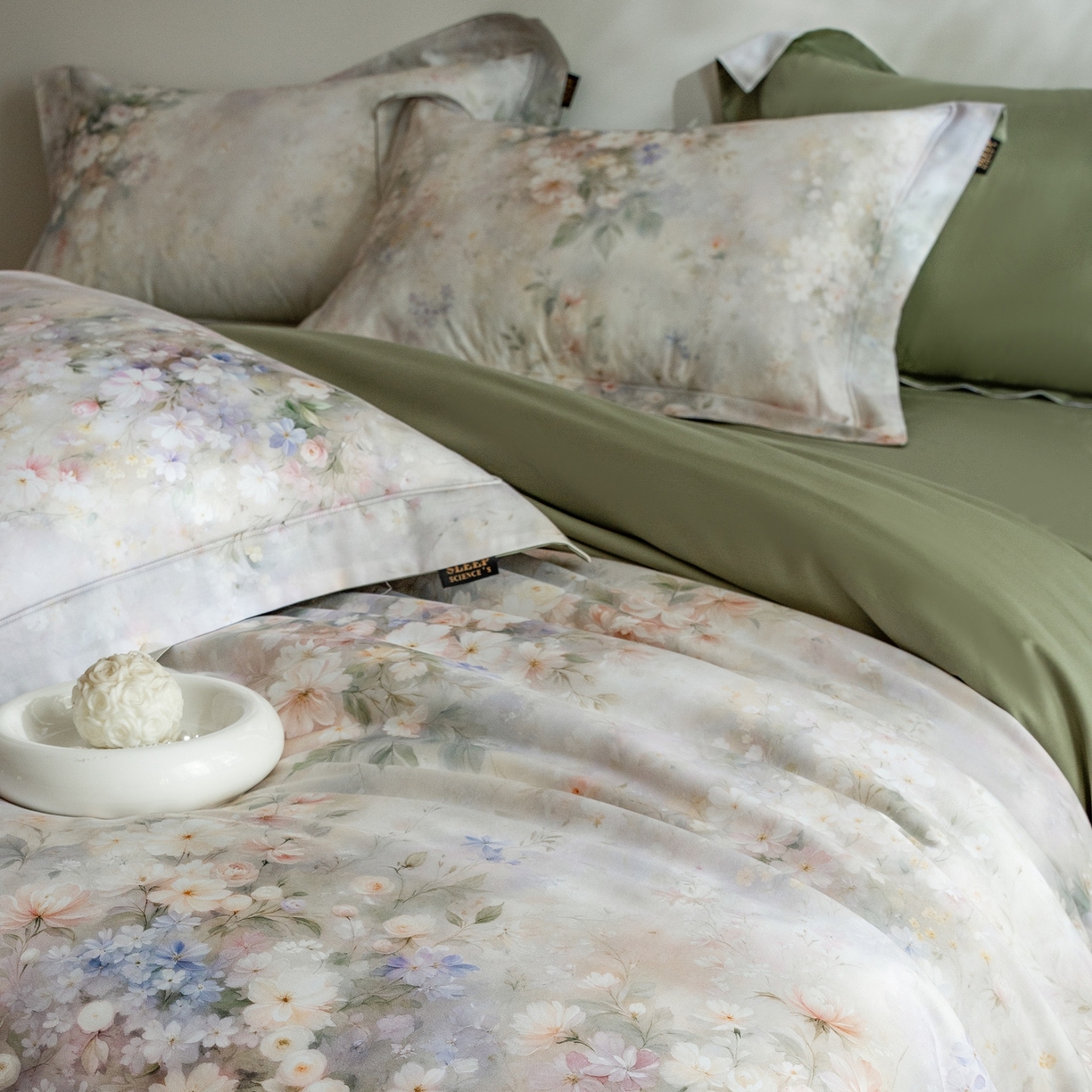 91家纺网 家纺一手货源 找家纺 （总）莱豫家纺 2026新款长绒棉纯棉阿克苏数码印花四件套