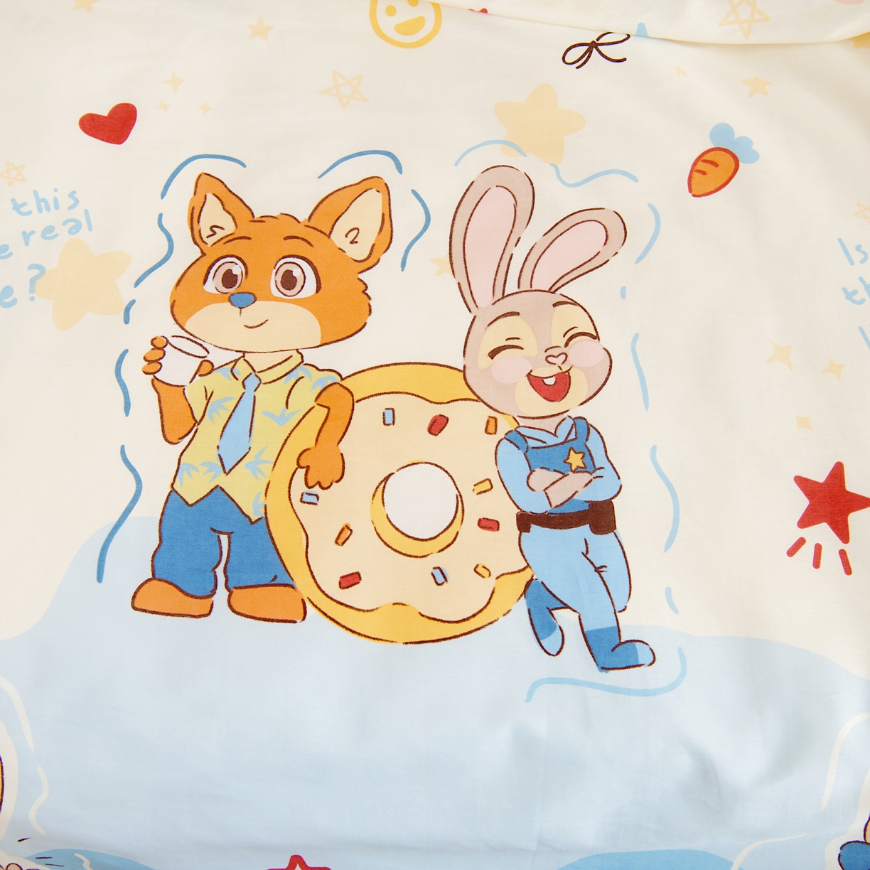 91家纺网 家纺一手货源 找家纺 芭伯妮2025AB版全棉幼儿园三件套儿童被子套件六件套 萌趣cp