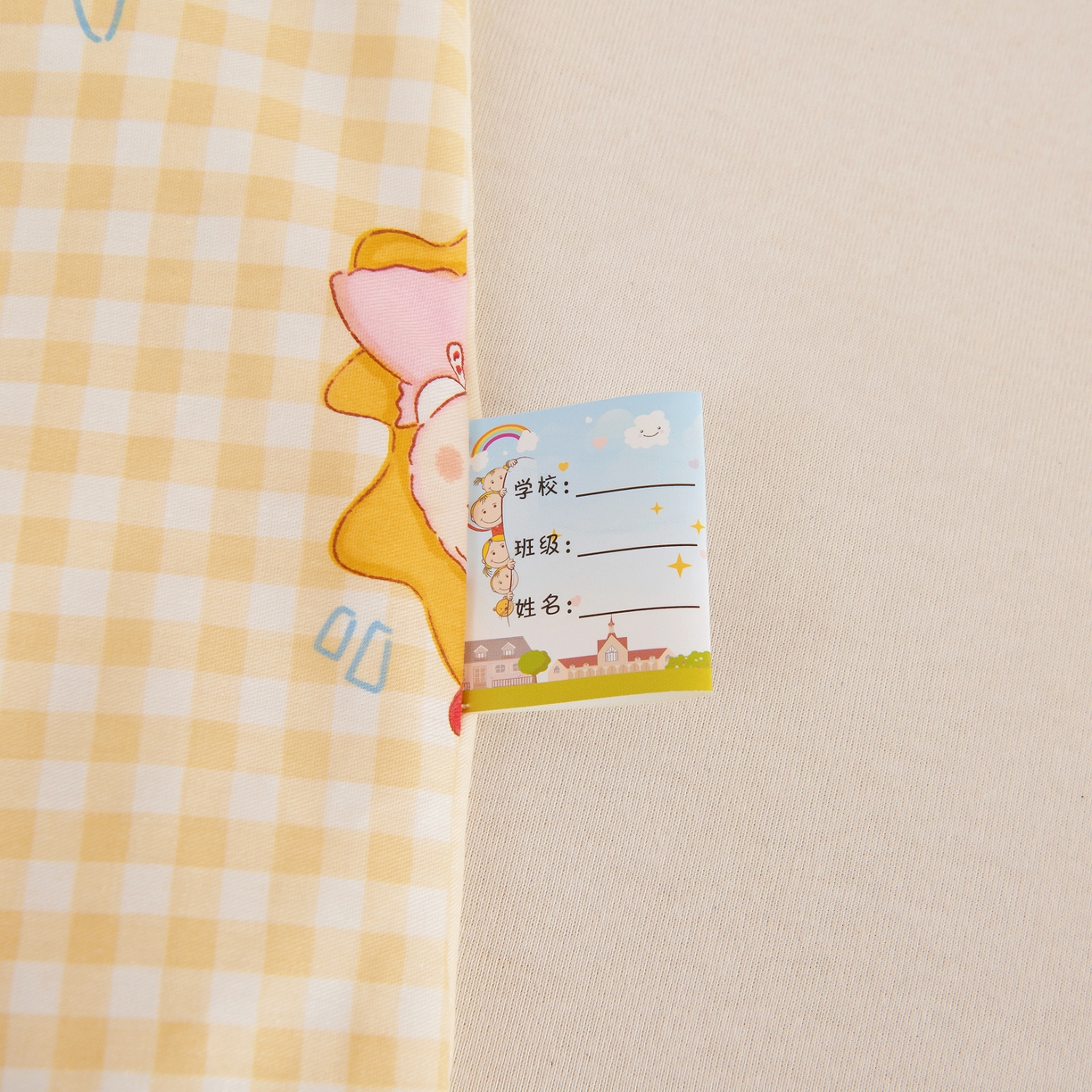 91家纺网 家纺一手货源 找家纺 芭伯妮2025AB版全棉幼儿园三件套儿童被子套件六件套 甜蜜小精灵