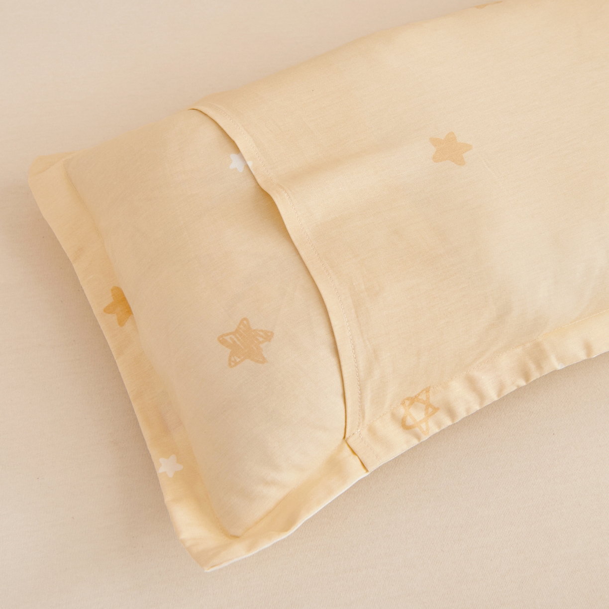 91家纺网 家纺一手货源 找家纺 芭伯妮 2026新款全棉AB版幼儿园三件套宝宝午睡被子六件套儿童被套多件套（第一批） 蜜糖晴天