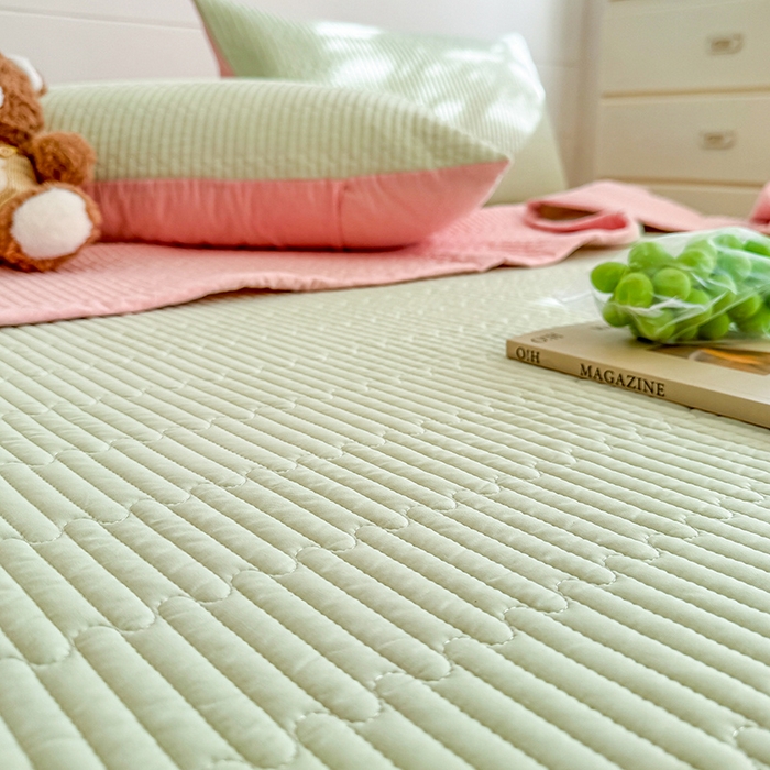 91家纺网 家纺一手货源 找家纺 （总）木楌家居 2026新款锦氨凉感床盖三件套