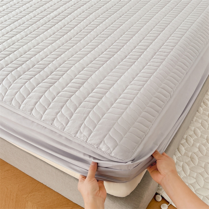 总梦舒羽 2025隔尿防水四季款夹棉床笠床垫保护罩床垫套-轻奢款