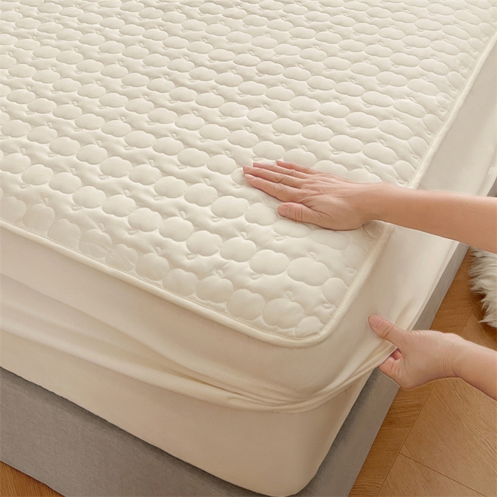 总梦舒羽2025新款抗菌隔尿防水四季款夹棉加厚床笠床垫保护罩床垫套