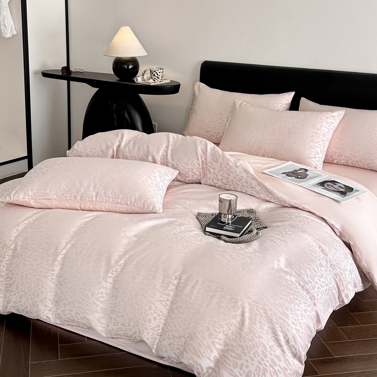 91家纺网 家纺一手货源 找家纺 （总）莱登卡奴 2026新款A类50S天丝棉色织提花系列四件套