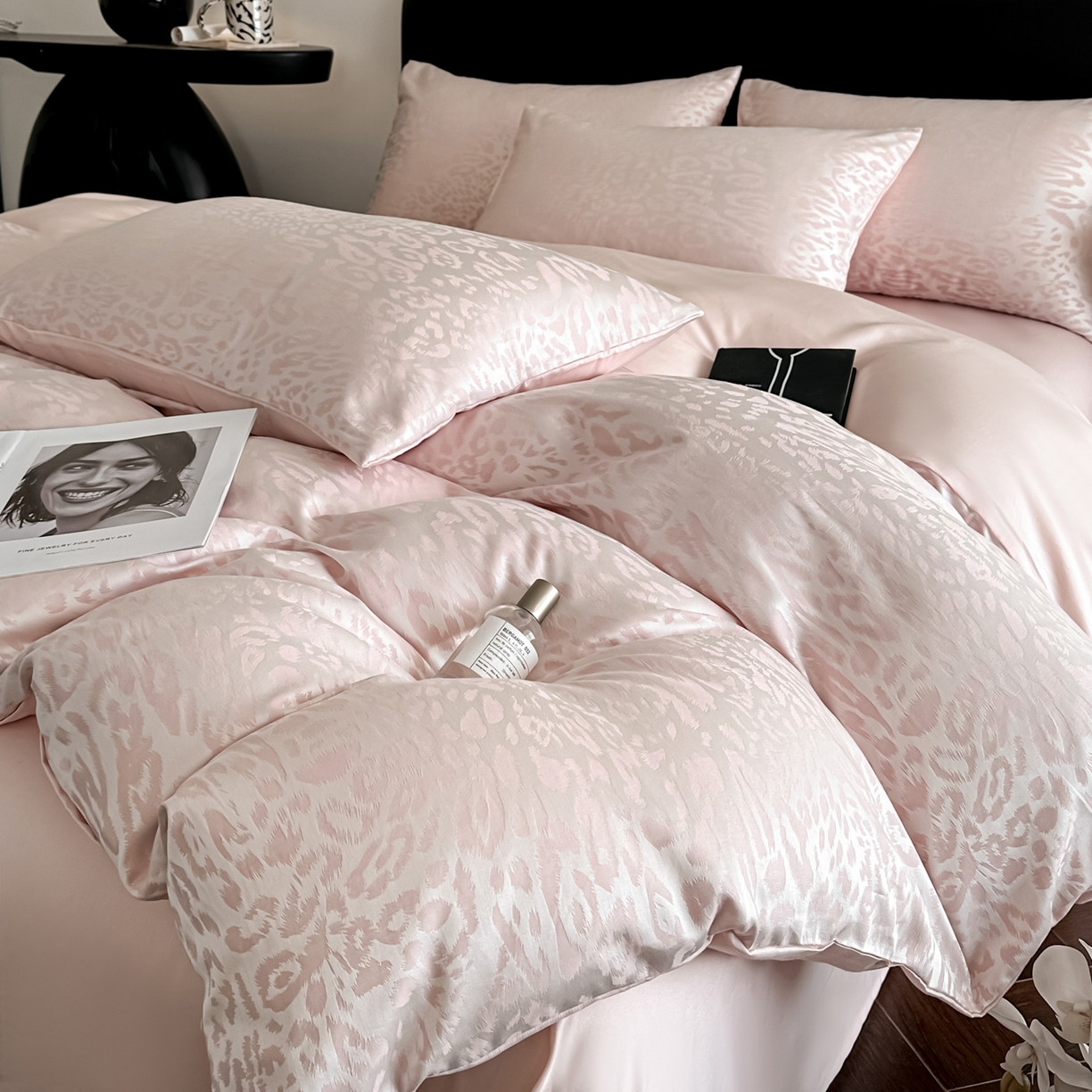 91家纺网 家纺一手货源 找家纺 （总）莱登卡奴 2026新款A类50S天丝棉色织提花系列四件套