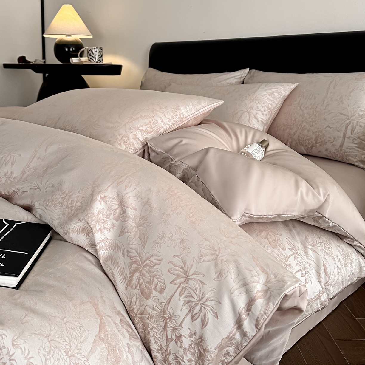 91家纺网 家纺一手货源 找家纺 （总）莱登卡奴 2026新款A类50S天丝棉色织提花系列四件套