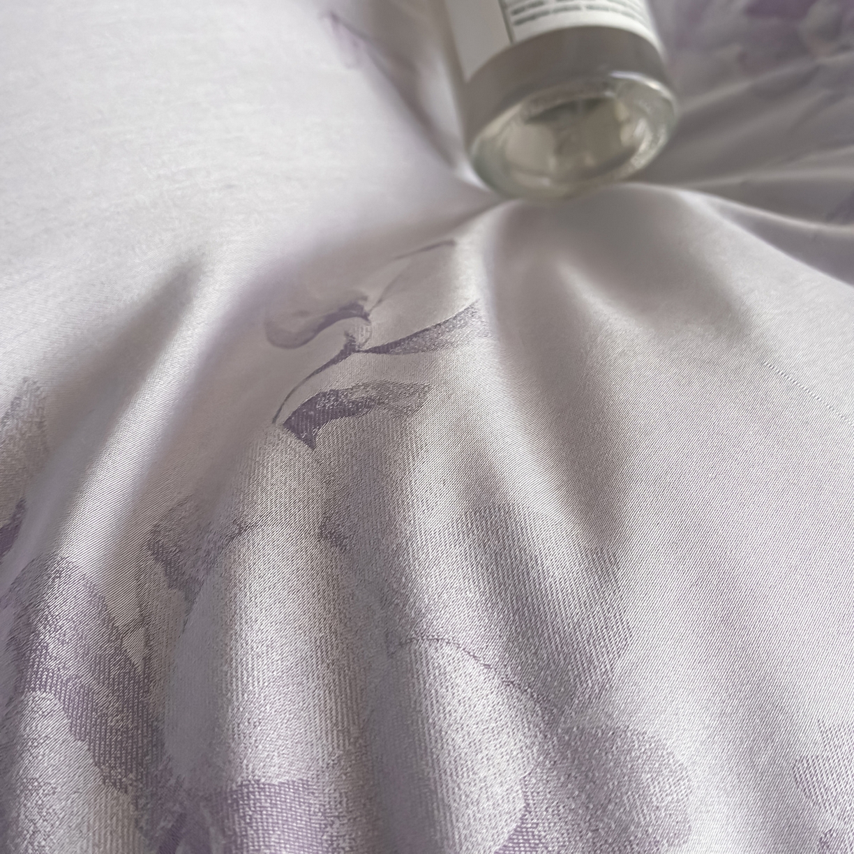 91家纺网 家纺一手货源 找家纺 莱登卡奴 2026新款A类50S天丝棉色织提花系列四件套 花艺云间