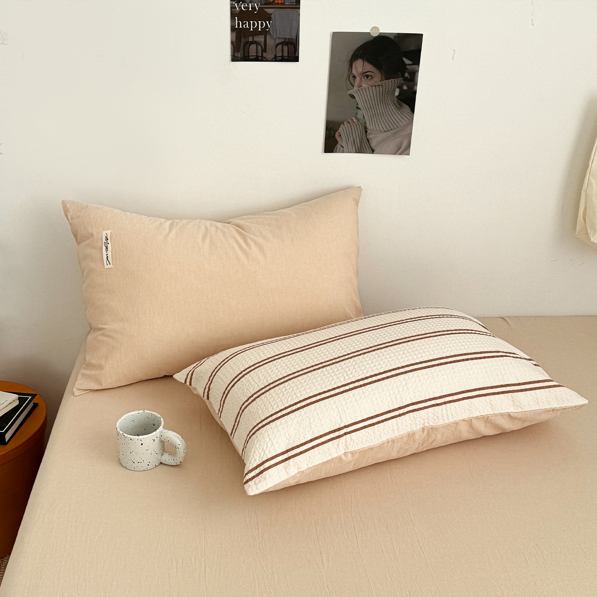 91家纺网 家纺一手货源 找家纺 （总）蓝邻家纺 2026新款全棉纯棉华夫格ins风四件套系列