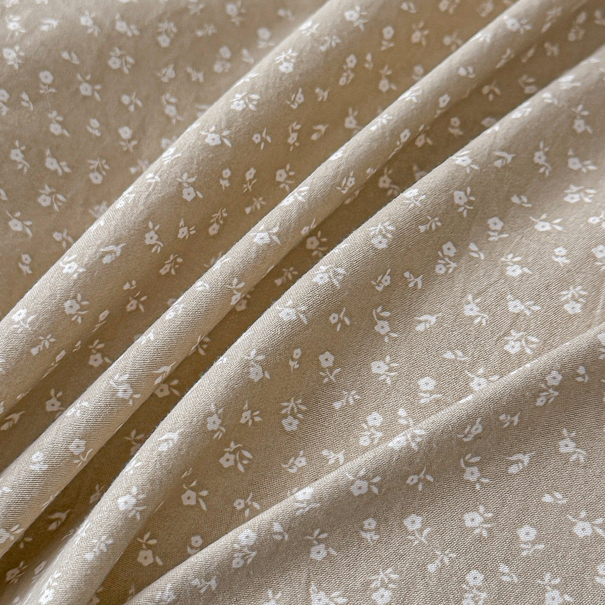 91家纺网 家纺一手货源 找家纺 梓之赫 2026新款云感纱夹棉床盖四件套-小美满 小美满-可可棕