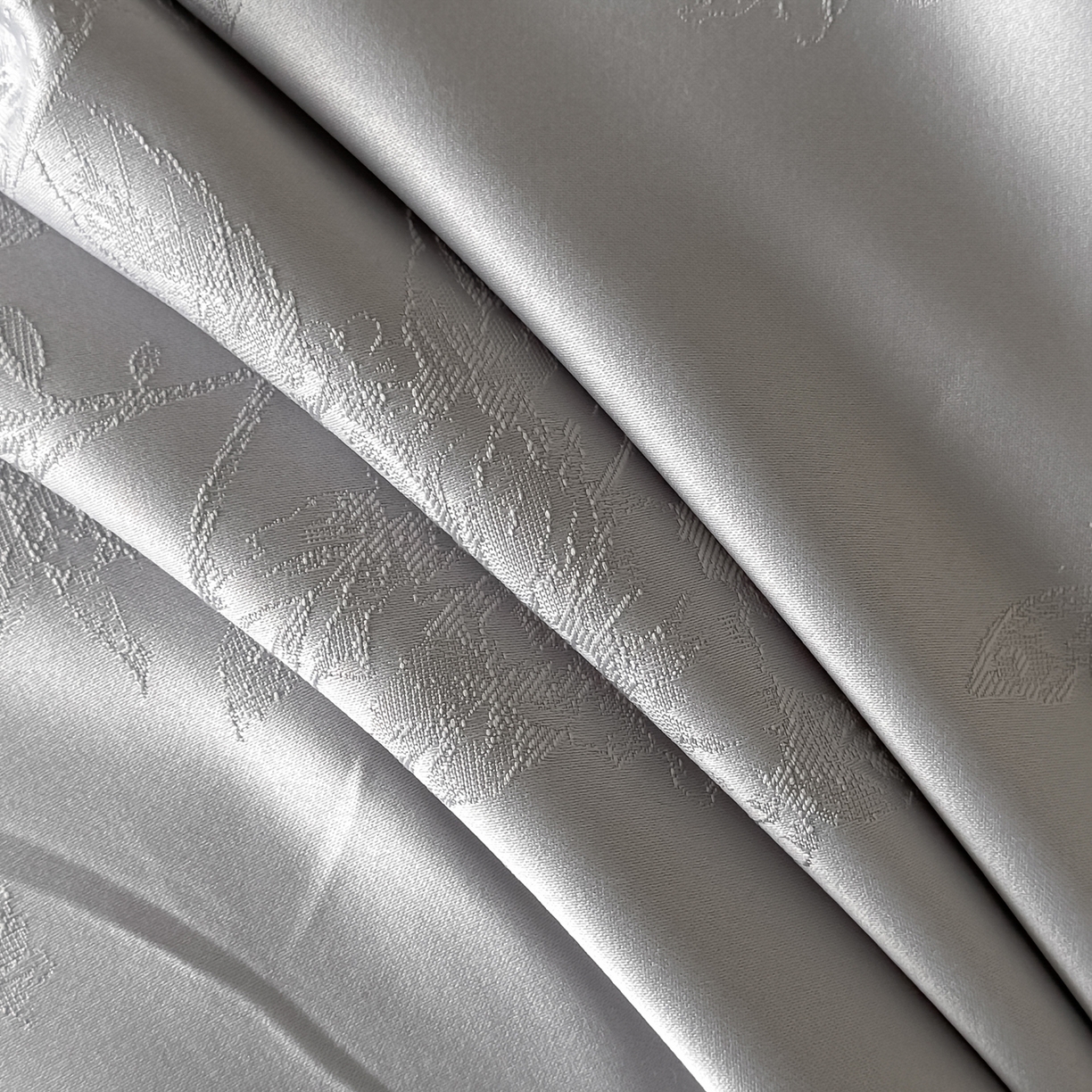 91家纺网 家纺一手货源 找家纺 置顶家纺 2026新款亲肤提花贝壳边四件套-初柠 初柠-灰色