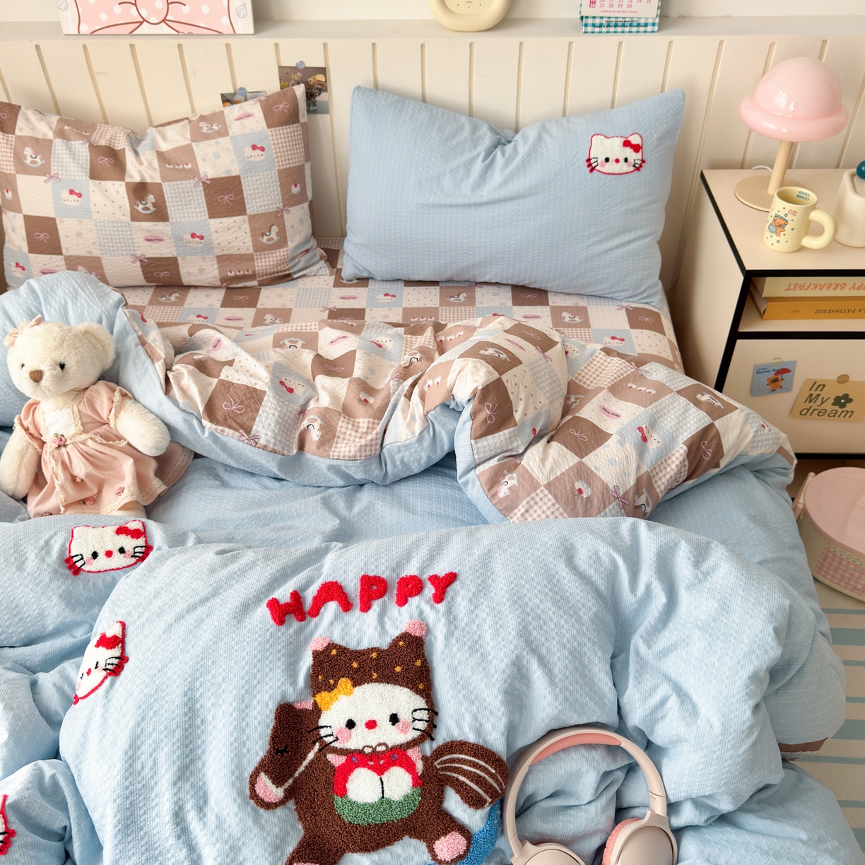 91家纺网 家纺一手货源 找家纺 （总）橙意 2026新款高克重A类泡芙纱毛巾绣四件套