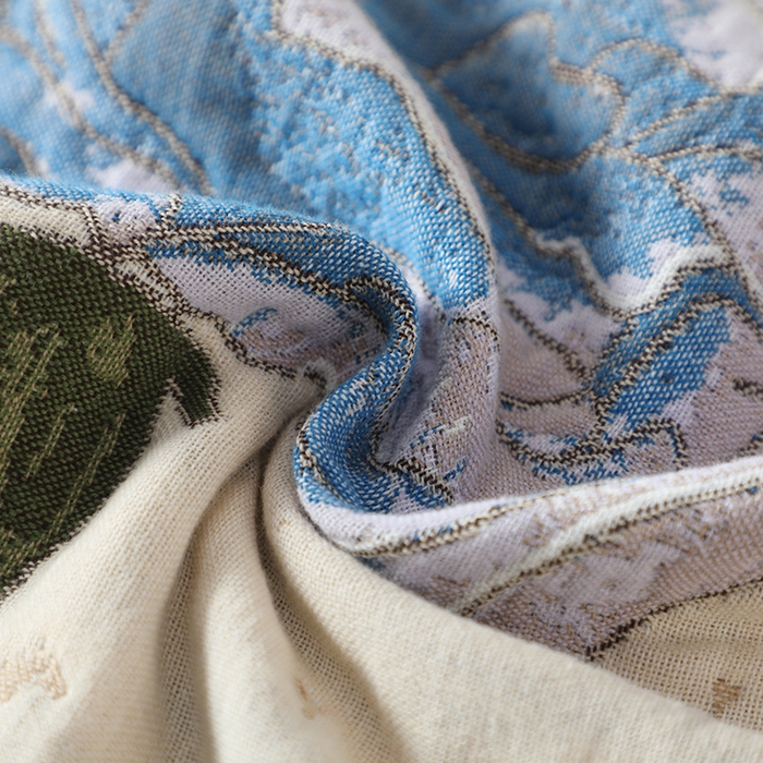 91家纺网 家纺一手货源 找家纺 娇兰毛巾 2026新款7A抗菌全棉A类加厚五层纱布加双绑带枕巾 姬兰