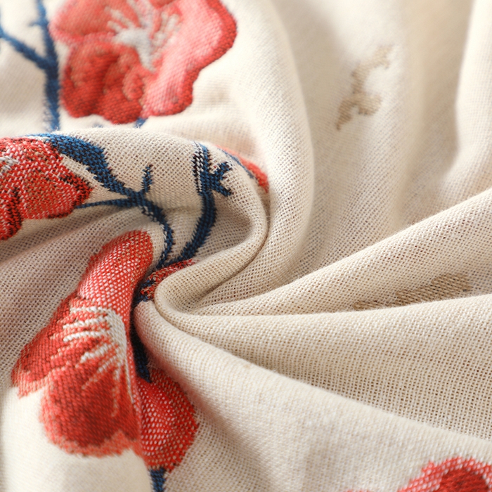 91家纺网 家纺一手货源 找家纺 娇兰毛巾 2026新款7A抗菌全棉A类加厚五层纱布加双绑带枕巾 花藏