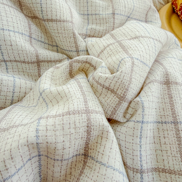 91家纺网 家纺一手货源 找家纺 艾特你 2026新款云感针织提花双层纱四件套-欢喜 欢喜-未来暮